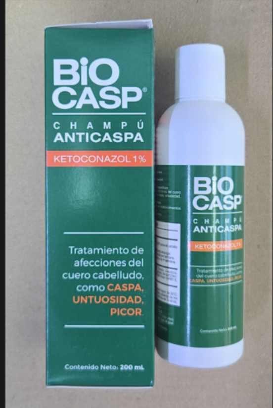 BIO CASP Champú Anticaspa (Ketoconazol 1%)