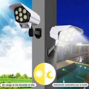 Farol solar tipo camara