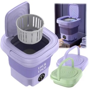Mini lavadora plegable