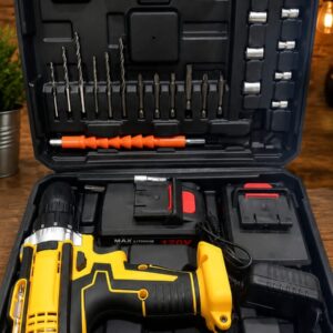 SET DE TALADRO 120 v doble bateria