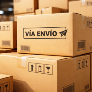 Via . Envio ( Paquete Mediano o pequeño)