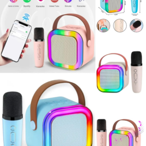 PARLANTE KARAOKE CON MICROFONO