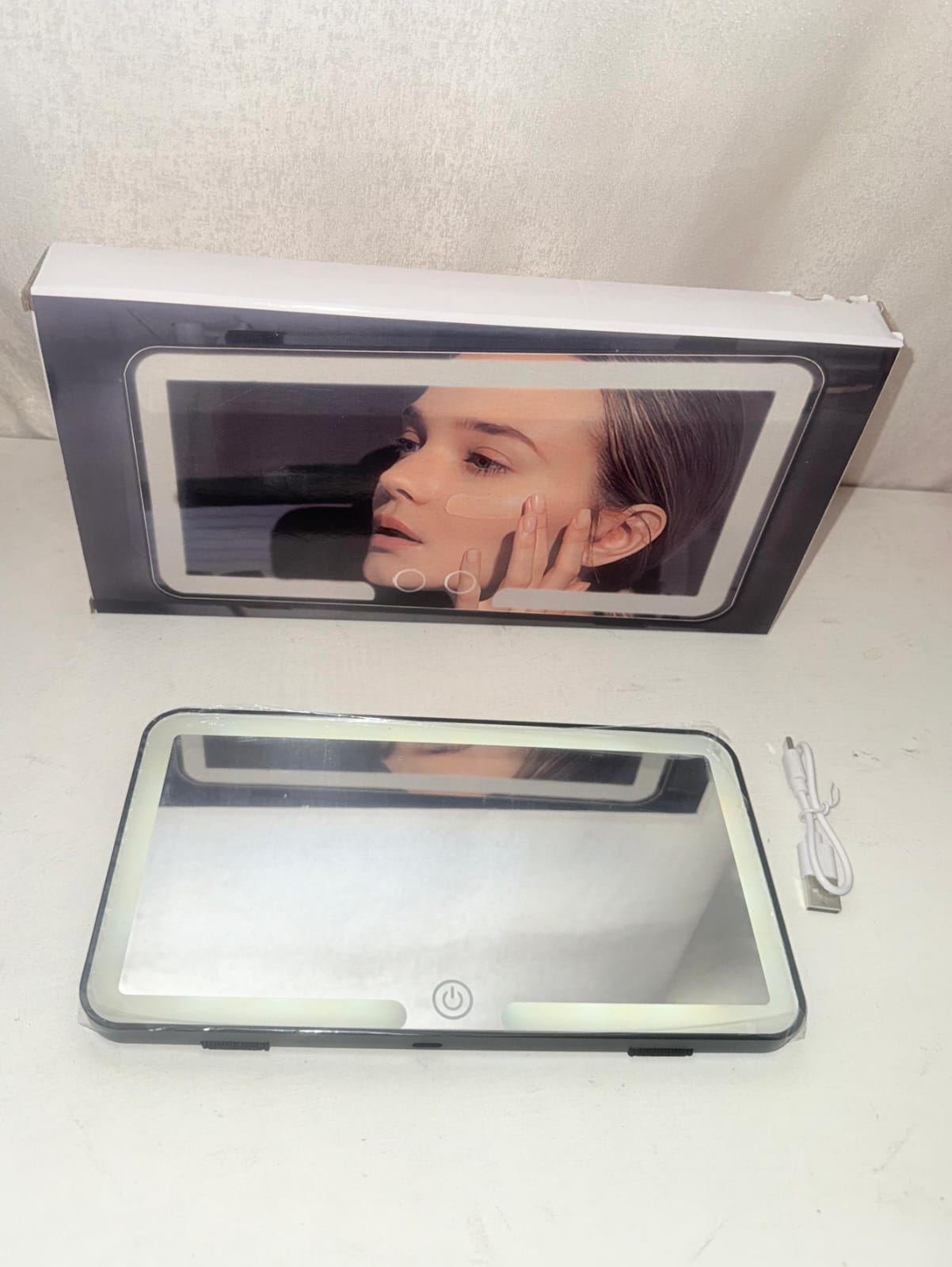 *ESPEJO LED PARA AUTO*