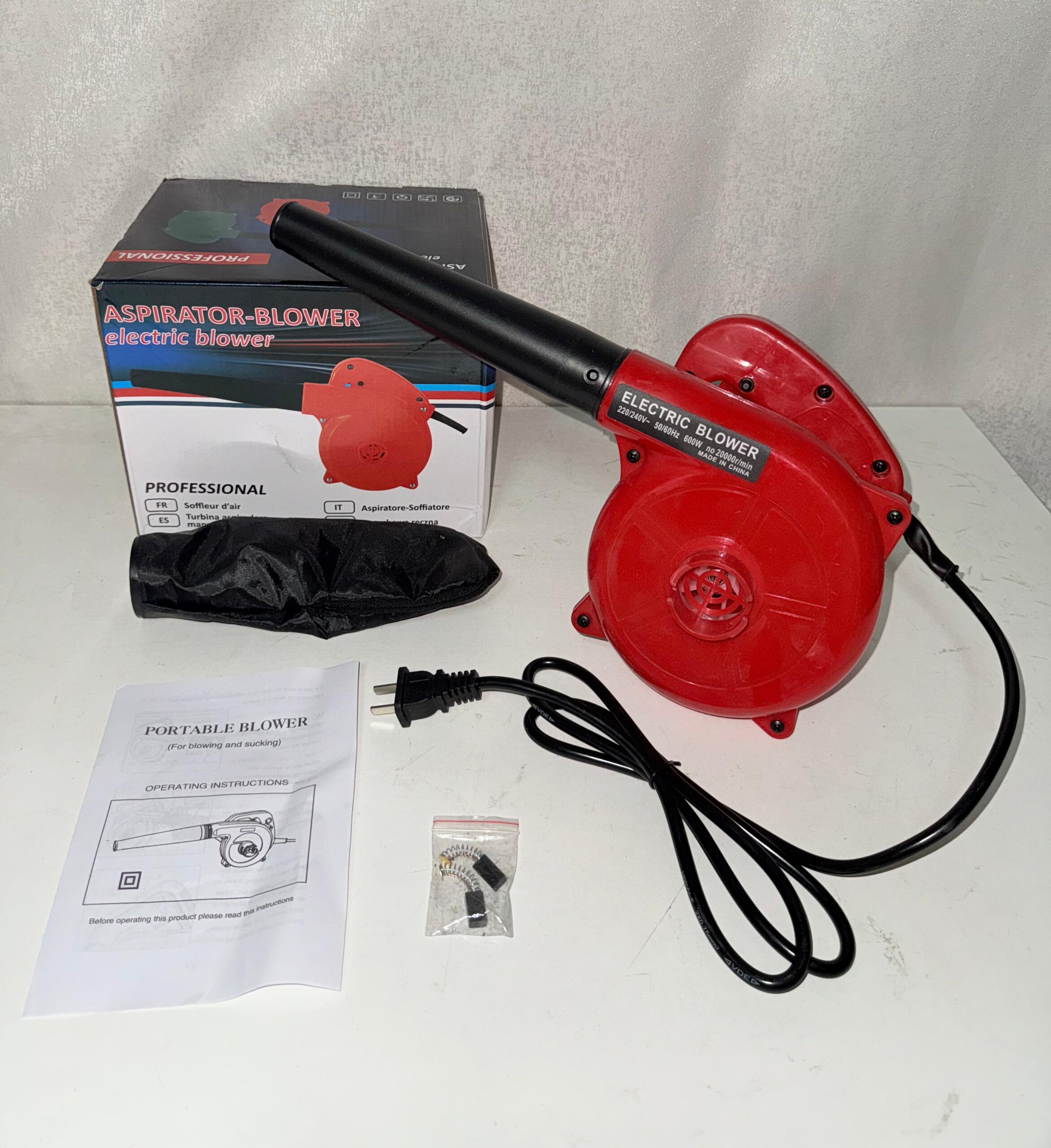 SOPLADOR ASPIRADOR DE AIRE