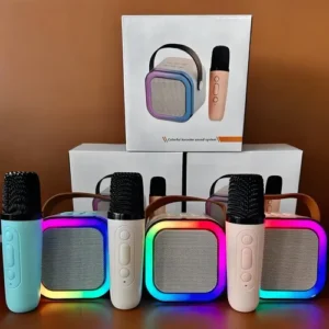 Mini parlante con microfono portatil k12
