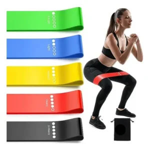 Banda elástica de ejercicio x5