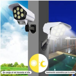 Foco solar tipo camara