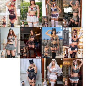 Lenceria tematica disfraces