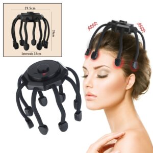 MASAJEADOR ELECTRICO DE CABEZA PULPO