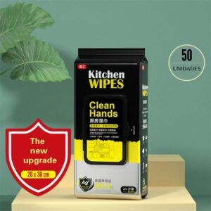 TOALLITAS HUMEDAS DE COCINA 50U