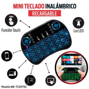 Mini teclado para tv