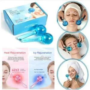 Ice globes facial