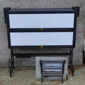 ESCURRIDOR CON DOBLE TAPA DOS NIVELES DE 85CM