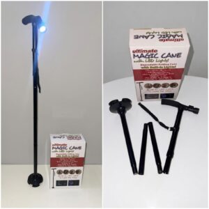✨ *BASTÓN MÁGICO PLEGABLE LED*🦯