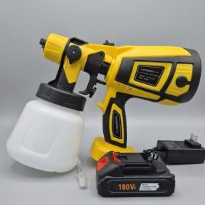 PISTOLA DE PINTURA RECARGABLE 1 BATERIA 180v
