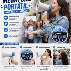 MEGAFONO PORTATIL