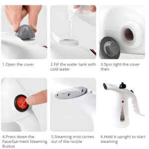 PLANCHA DE ROPA A VAPOR PORTÁTIL