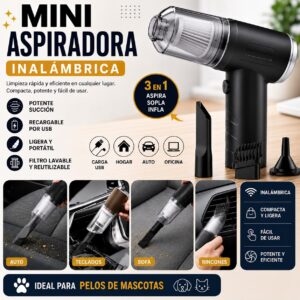 MINI ASPIRADOR PORTATIL