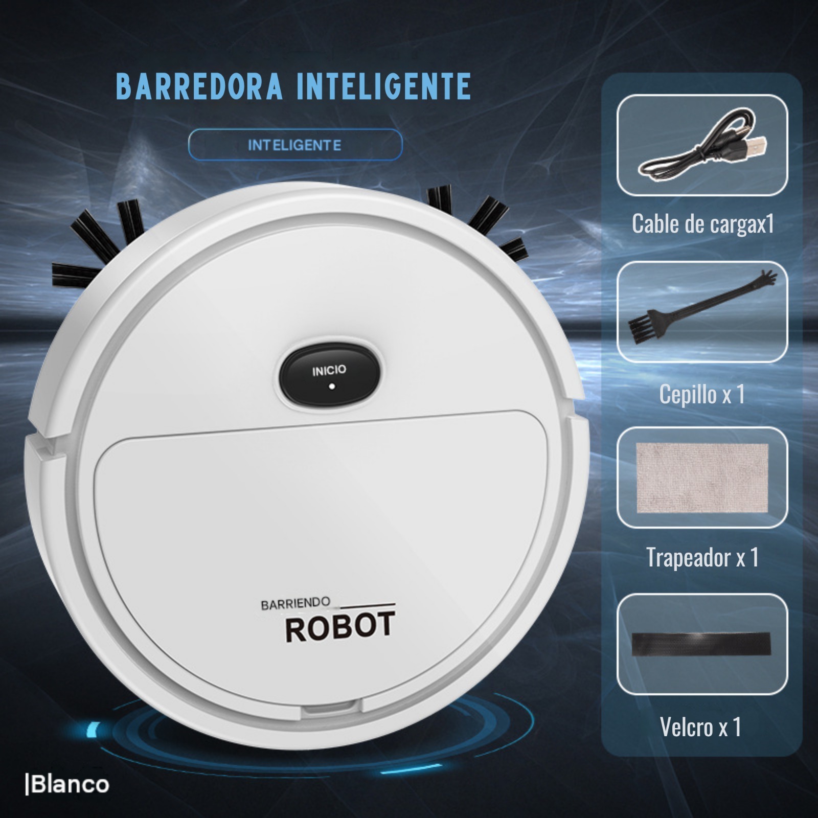 ASPIRADORA ROBOT MINI BARREDOR K235