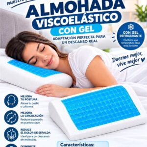 Almohada Viscoelástica con Gel