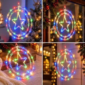 ESTRELLA NAVIDEÑA LED MULTICOLOR – 32 CM