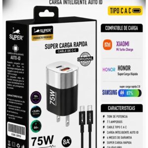 CARGADOR DE ALTA GAMA – SUPER