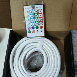 CINTA NEON LED RGB CON APLICATIVO — 5 METROS