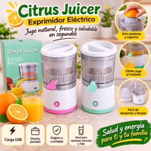 EXPRIMIDOR DE NARANJAS RECARGABLE