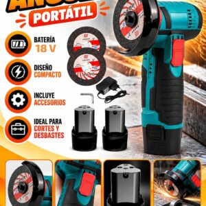 AMOLADORA ANGULAR- PORTATIL- MAQUINA CORTE DIAMANTE 18V